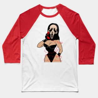 scream pin up Baseball T-Shirt